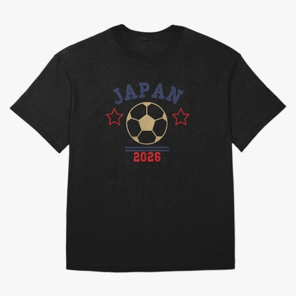 Japan 2026 ¡ª Vintage Soccer Tee Classic T-Shirt Back Your Heroes with Match Day Hype around FIFA World Cup 2026 Group Stage, Messi, CR7 and Mbappe, Brazil, Supporter Pride, Iconic Celebrations, Legendary Names and Global Match Day Energy; Perfect
