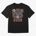 World Cup 2026 Host Mascots | USA Canada Mexico Soccer Classic T-Shirt Support Iconic Players in FIFA World Cup 2026 Spirit, Centered on France and Portugal, Messi and Cristiano Ronaldo, Global Supporter Spirit, Legendary Goals, National Colors and