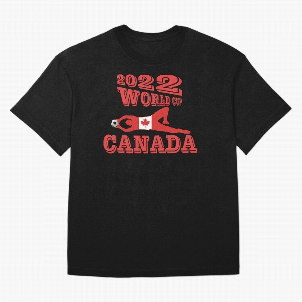 CANADA, Qatar World Cup 2022 Classic T-Shirt Showcase the FIFA World Cup 2026 Group Stage Journey through Neymar, Haaland and Cristiano Ronaldo Highlights, Spain and Netherlands Pride, Champion Mindset, Group Stage Buzz, Knockout Tension and