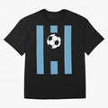 Football Victory 2022 Classic T-Shirt Support FIFA World Cup 2026 Group Stage for Fans of Messi and Cristiano Ronaldo and Brazil, Bringing Championship Spirit, Famous Goals, Roaring Crowds and International Football Unity; Ideal for Passionate Fans