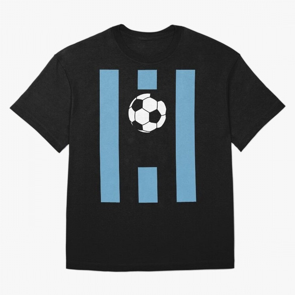 Football Victory 2022 Classic T-Shirt Support FIFA World Cup 2026 Group Stage for Fans of Messi and Cristiano Ronaldo and Brazil, Bringing Championship Spirit, Famous Goals, Roaring Crowds and International Football Unity; Ideal for Passionate Fans