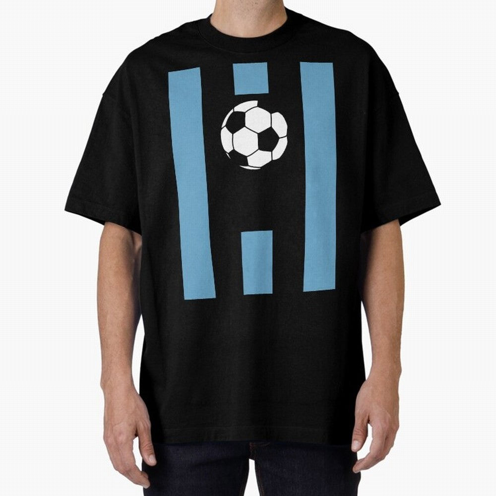 Football Victory 2022 Classic T-Shirt Support FIFA World Cup 2026 Group Stage for Fans of Messi and Cristiano Ronaldo and Brazil, Bringing Championship Spirit, Famous Goals, Roaring Crowds and International Football Unity; Ideal for Passionate Fans