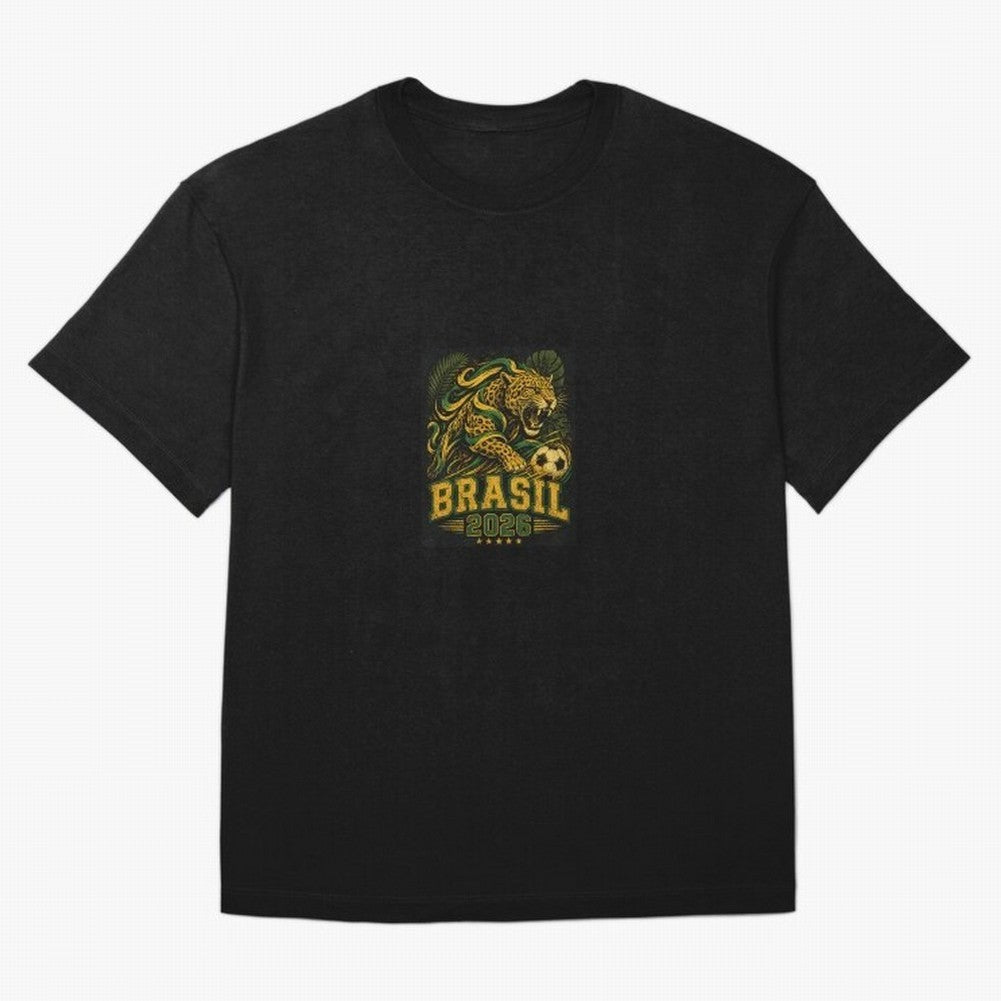Samba Flame - Brasil World Cup 2026 Fan shirt Classic T-Shirt Fuel the Hype around Match Day Hype around FIFA World Cup 2026, Neymar, Argentina, Match Day Excitement, Supporter Culture, Golden Goals and Global Football Passion; Perfect for