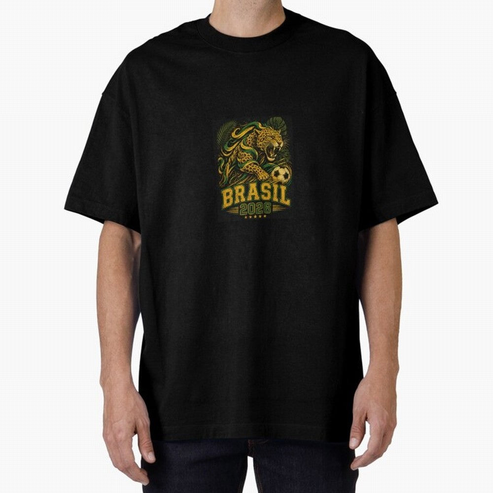 Samba Flame - Brasil World Cup 2026 Fan shirt Classic T-Shirt Fuel the Hype around Match Day Hype around FIFA World Cup 2026, Neymar, Argentina, Match Day Excitement, Supporter Culture, Golden Goals and Global Football Passion; Perfect for
