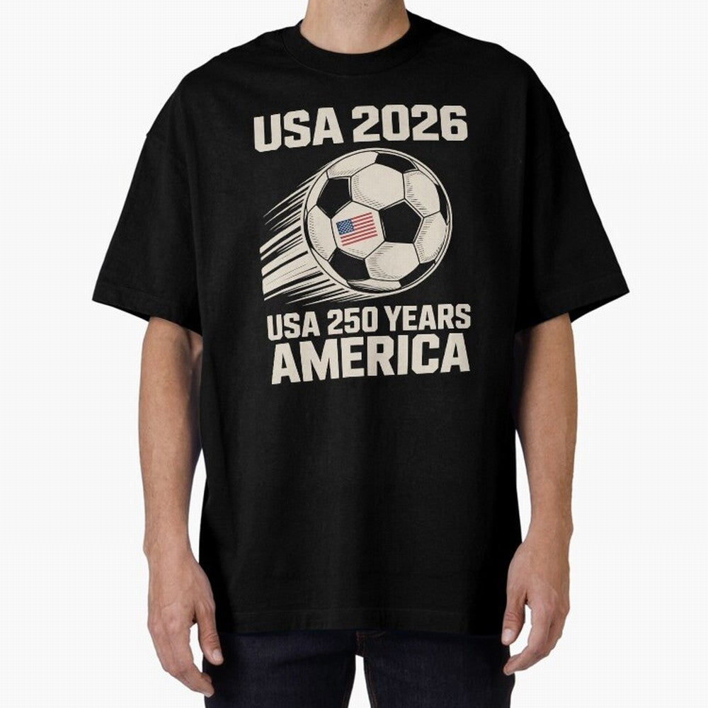 Usa 2026 Soccer 250 Years Women Kids 4th of July Classic T-Shirt Fuel Your Fan Pride for FIFA World Cup 2026 Group Stage Built around Messi, CR7 and Mbappe, England, France and Netherlands Energy, Soccer Culture, Superstar Moments, National Team
