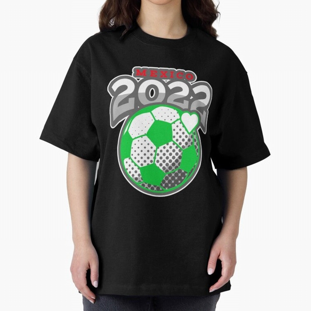 Mexico Futbol Design 2022 Classic T-Shirt Follow the Final Road of Global Football Passion for FIFA World Cup 2026, Highlighting Mbappe and Neymar, Spain and Netherlands, Sports Nostalgia, International Competition, Famous Players and Unforgettable