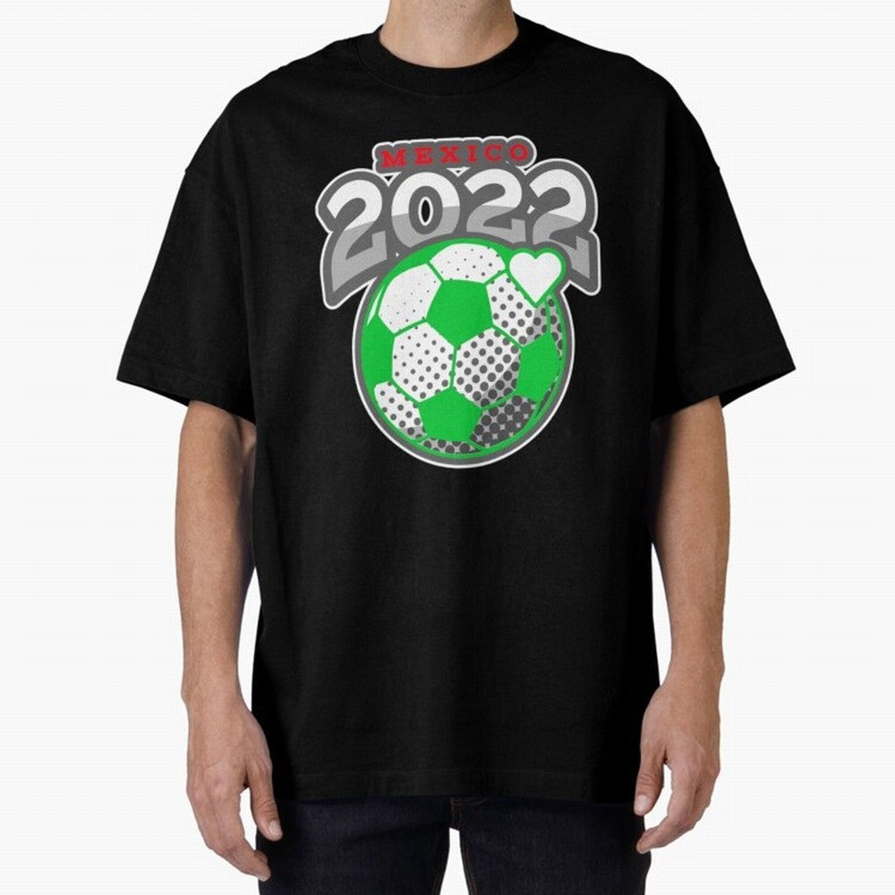 Mexico Futbol Design 2022 Classic T-Shirt Follow the Final Road of Global Football Passion for FIFA World Cup 2026, Highlighting Mbappe and Neymar, Spain and Netherlands, Sports Nostalgia, International Competition, Famous Players and Unforgettable