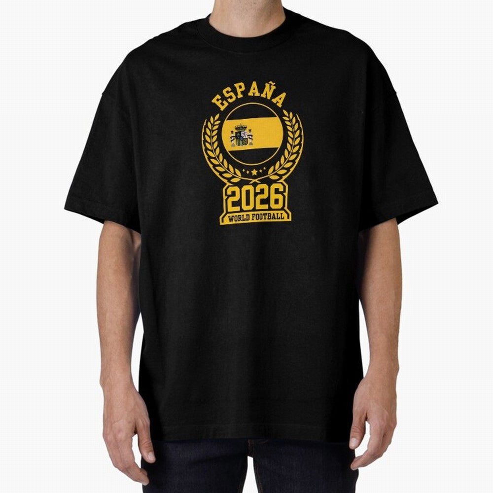 Spain World Football 2026 T-Shirt_87604013 Classic T-Shirt Follow the Final Road of Match Day Hype around FIFA World Cup 2026 Group Stage, Haaland, Argentina and Brazil, Tournament Hype, Historic Matchups, Family Viewing Parties and Global Sports