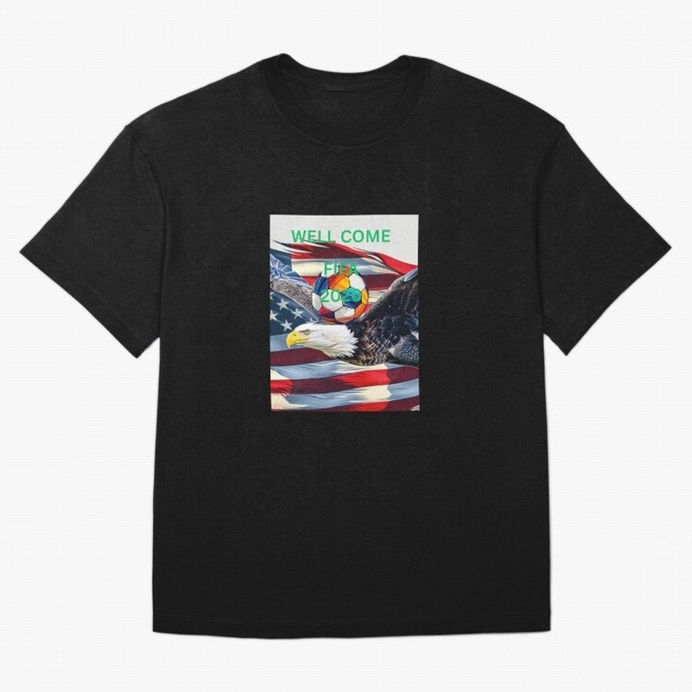 WORLD CUP FOOTBALL 2026 Classic T-Shirt Elevate FIFA World Cup 2026 Group Stage Built around Cristiano Ronaldo, Haaland and CR7, Brazil Energy, Tournament Hype, Historic Matchups, Family Viewing Parties and Global Sports Pride; Ideal for Passionate
