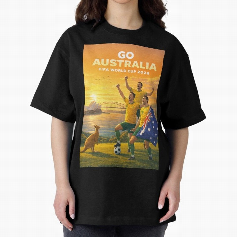 Australia Socceroos FIFA World Cup 2026 Sydney Football Australia Kangaroos Classic T-Shirt Cheer for Match Day Hype around FIFA World Cup 2026, Haaland and Mbappe, Argentina and Brazil, Game Day Rituals, Football Legends, Country Pride and the