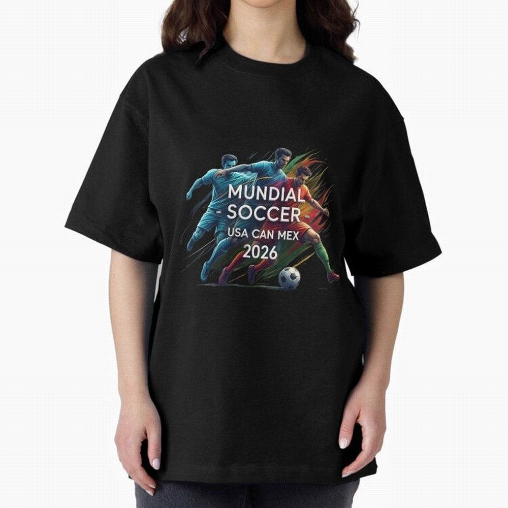 Mundial Soccer 2026 Classic T-Shirt Bring Retro Soccer Energy to Global Football Passion for FIFA World Cup 2026 Group Stage, Inspired by Cristiano Ronaldo, Germany, Vintage Soccer Flavor, Modern Football Stars, National Flags and Final Night