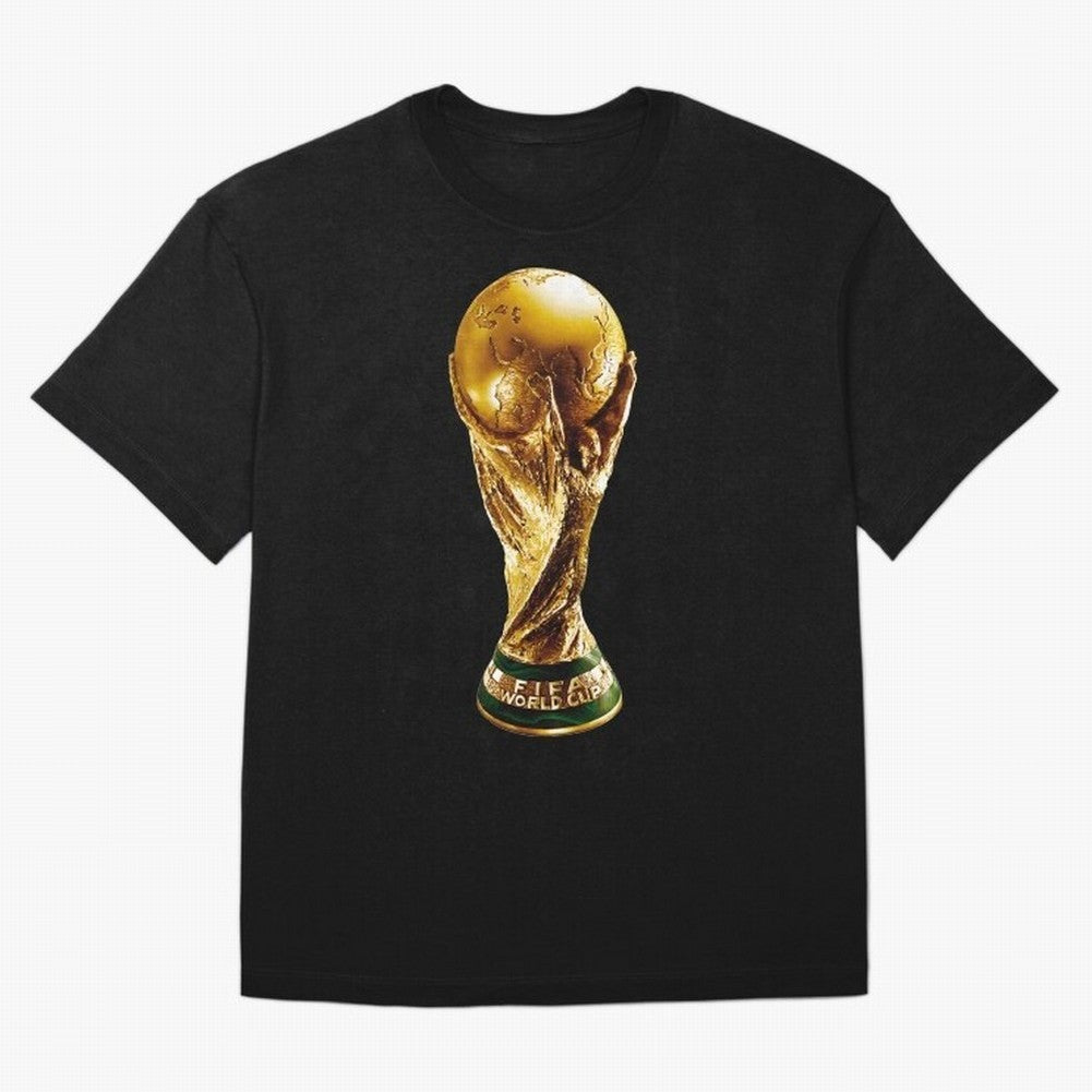 SOCCER TROPHY Classic T-Shirt Carry the Dream of FIFA World Cup 2026 for Fans of Messi, CR7 and Mbappe and England, France and Netherlands, Bringing Worldwide Fan Energy, Dramatic Goals, Stadium Lights and Championship Celebrations; Ideal for