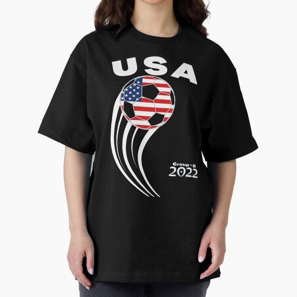 World Cup 2022 Team USA Classic T-Shirt Live for the Drama of FIFA World Cup 2026 Filled with CR7 and Messi, France Energy, Sports Nostalgia, International Competition, Famous Players and Unforgettable Victories; Ideal for Fans Who Follow Messi,