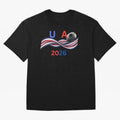USA 2026 Soccer Ball With Waving Flag - United States Football Team Support? Classic T-Shirt Relive the Noise and Pride of FIFA World Cup 2026 Driven by Messi, CR7 and Mbappe, Germany Energy, Classic Soccer Heritage, Championship Pressure, Fan