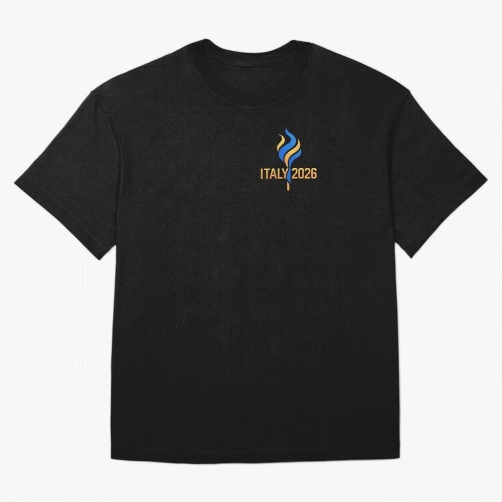 Italy 2026 Minimal Travel Logo Modern Italian Style Classic T-Shirt Celebrate Fan Favorites in FIFA World Cup 2026 Spirit, Connected to Germany, Messi, CR7 and Mbappe, Supporter Pride, Iconic Celebrations, Legendary Names and Global Match Day