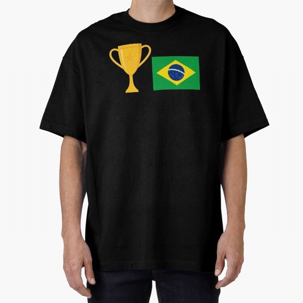 Brazil Soccer Team Fan Football Brazilian Flag 2022 T-Shirt - Brazil T shirt Soccer - Brazil Flag Vintage - Brazilian Classic T-Shirt Show Match Day Excitement for Match Day Hype around FIFA World Cup 2026 Group Stage, Cristiano Ronaldo, Argentina