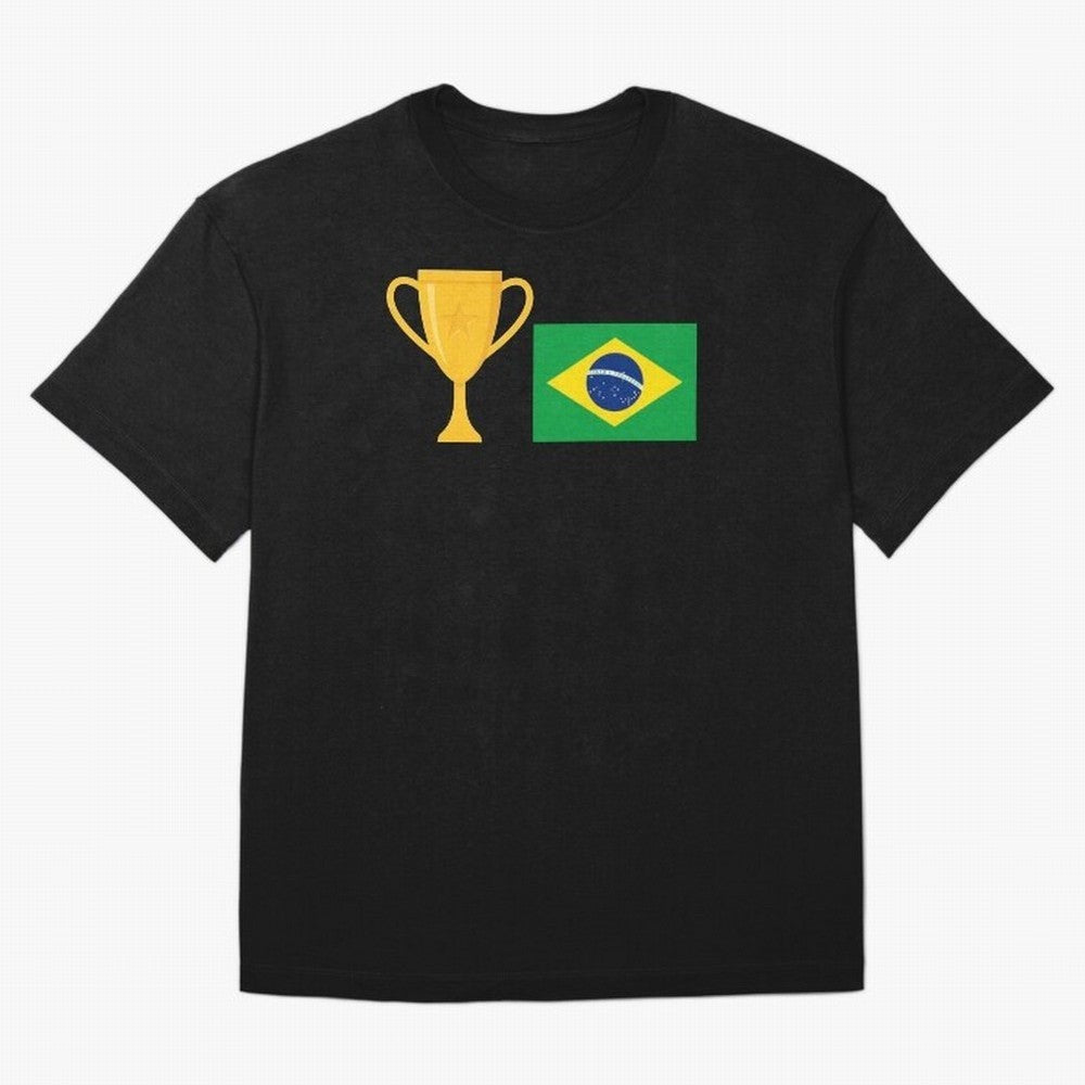 Brazil Soccer Team Fan Football Brazilian Flag 2022 T-Shirt - Brazil T shirt Soccer - Brazil Flag Vintage - Brazilian Classic T-Shirt Show Match Day Excitement for Match Day Hype around FIFA World Cup 2026 Group Stage, Cristiano Ronaldo, Argentina