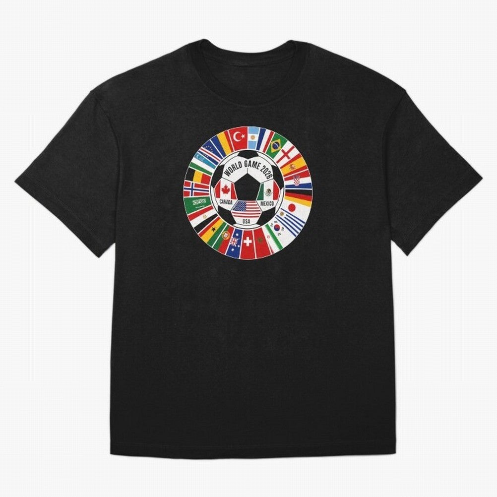2026 Soccer Cup, Football World Tournament Classic T-Shirt Celebrate Unforgettable Nights in Global Football Passion for FIFA World Cup 2026, Capturing Neymar, Haaland and Cristiano Ronaldo, Spain and Netherlands, Football Festival Excitement,