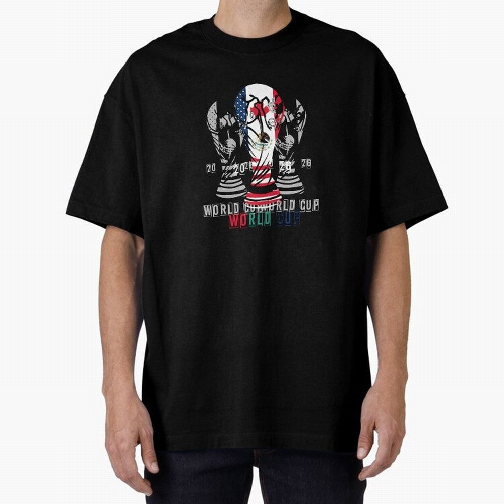Fifa world cup 2026 USA - Mexico - canada T-Shirt_84601424 Classic T-Shirt Show Fan Pride Across Match Day Hype around FIFA World Cup 2026 USA Canada Mexico, Haaland, Portugal, Spain and Germany, Championship Spirit, Famous Goals, Roaring Crowds