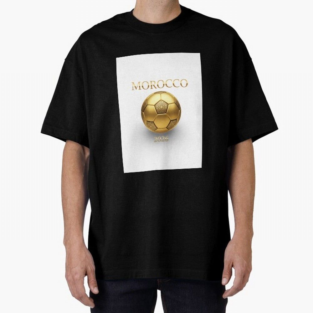 Copy of Morocco 2026 World Cup - Traditional Zellige Football Design Classic T-Shirt Fuel the Hype around the FIFA World Cup 2026 Journey through Haaland Highlights, England Pride, Sports Nostalgia, International Competition, Famous Players and