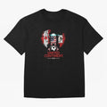 Glitched North America Eagle World Cup Soccer 2026 T-Shirt_83958408 Classic T-Shirt Follow the Final Road of FIFA World Cup 2026 Group Stage for Fans of Mbappe and Neymar and Argentina, France and Brazil, Bringing Stadium Memories, Football