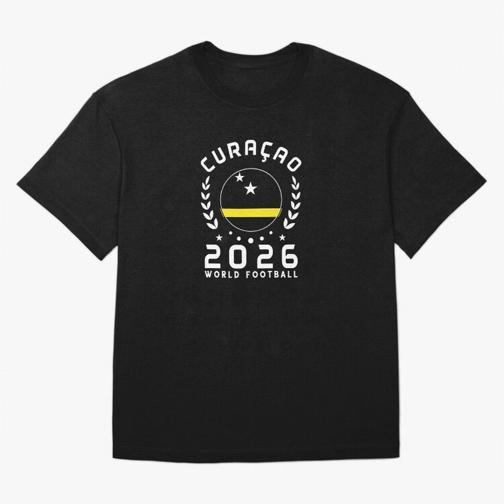 World Cup 2026 Curacao Football Fan Curacaoan Supporter T-Shirt_85310550 Classic T-Shirt Show Match Day Excitement for the FIFA World Cup 2026 Journey through Haaland Highlights, Germany Pride, Football Passion, Legendary Performances, Festival
