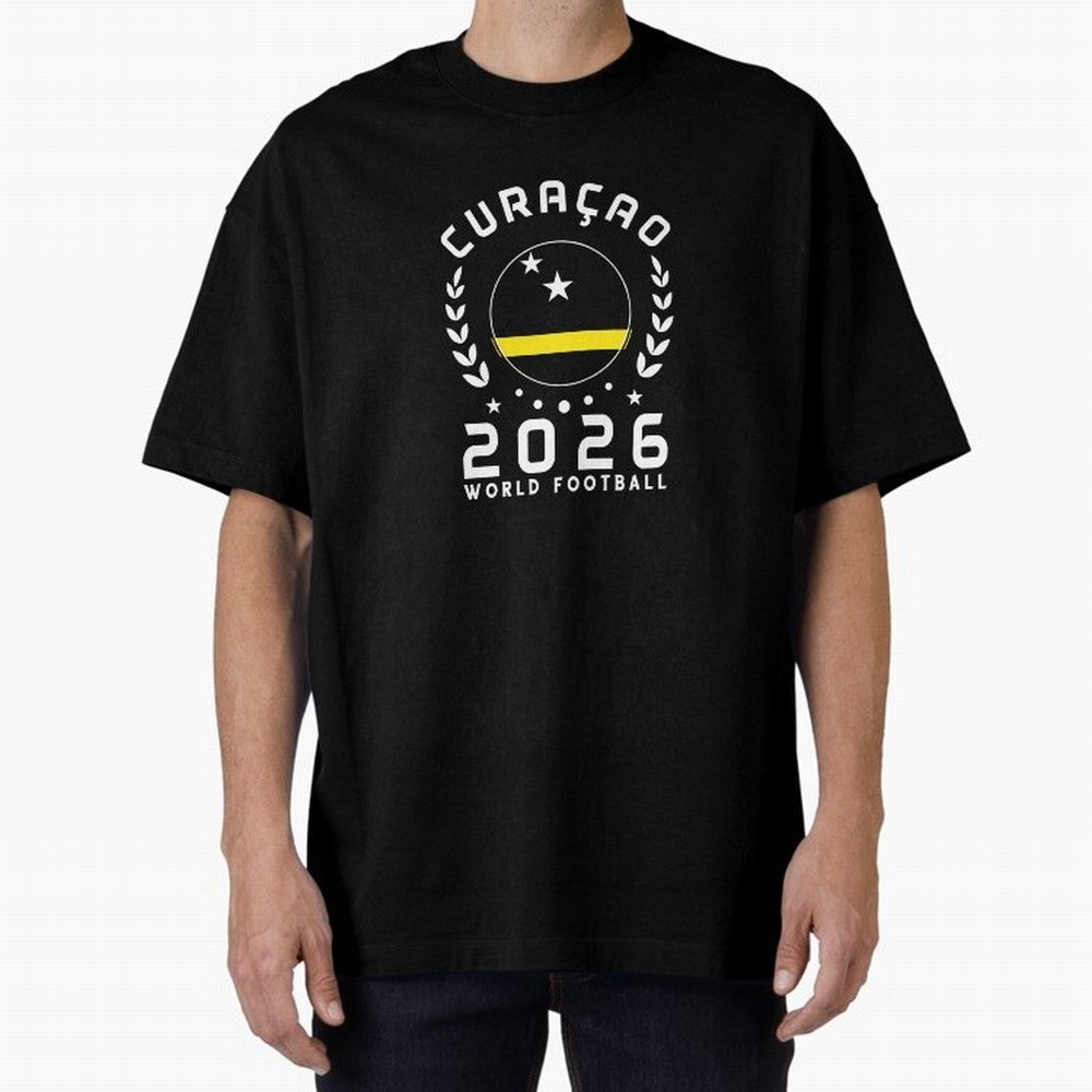 World Cup 2026 Curacao Football Fan Curacaoan Supporter T-Shirt_85310550 Classic T-Shirt Show Match Day Excitement for the FIFA World Cup 2026 Journey through Haaland Highlights, Germany Pride, Football Passion, Legendary Performances, Festival