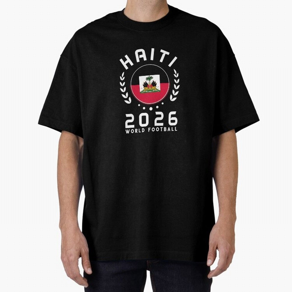 World Cup 2026 Haiti Football Fan Haitian Supporter T-Shirt_84687246 Classic T-Shirt Celebrate Every Goal in Match Day Hype around FIFA World Cup 2026 Group Stage, Cristiano Ronaldo, Brazil, Portugal and Argentina, Football History, Final Match