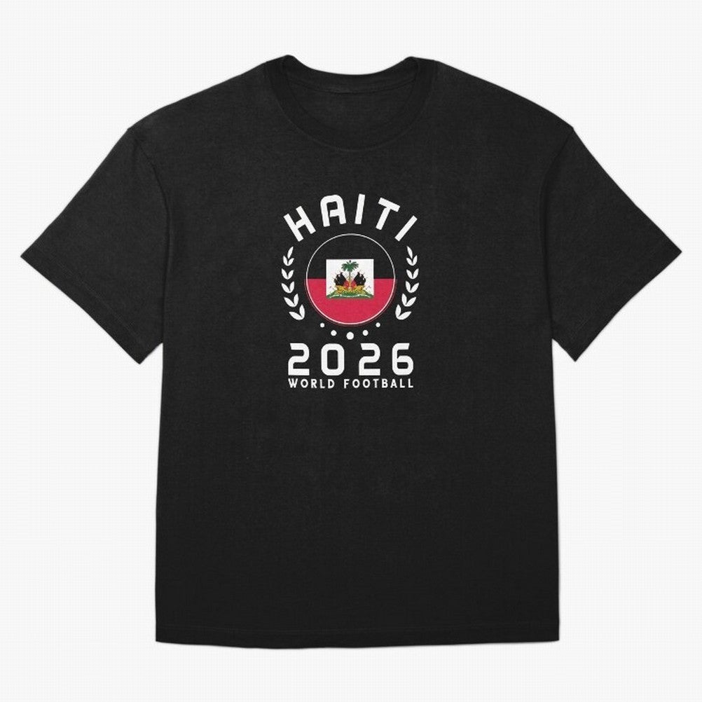 World Cup 2026 Haiti Football Fan Haitian Supporter T-Shirt_84687246 Classic T-Shirt Celebrate Every Goal in Match Day Hype around FIFA World Cup 2026 Group Stage, Cristiano Ronaldo, Brazil, Portugal and Argentina, Football History, Final Match