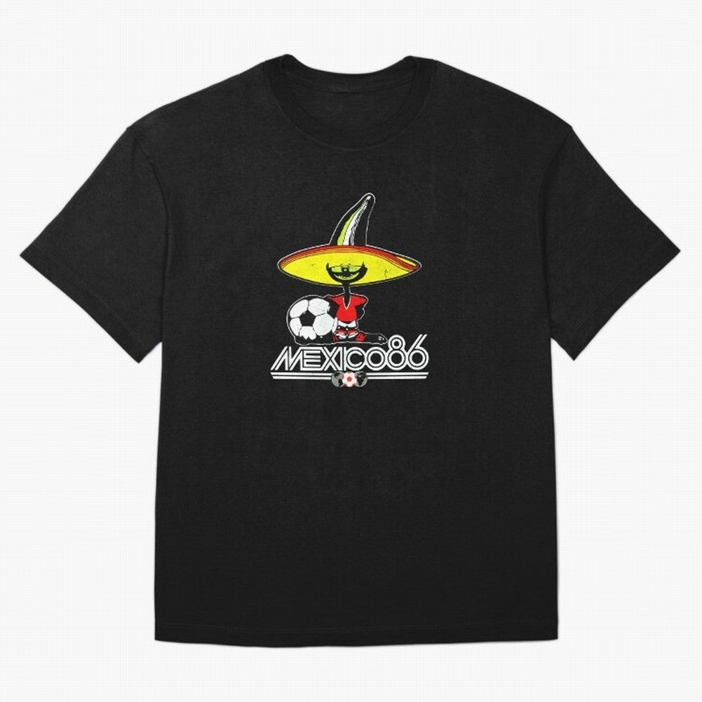 Mexico 86 World Cup Pique Retro Vintage T-Shirt_90751770 Classic T-Shirt Live the Energy of FIFA World Cup 2026 for Fans of Neymar and Brazil, Bringing Football Festival Excitement, Trophy Ambitions, Country Rivalries and Star Player Buzz; Great