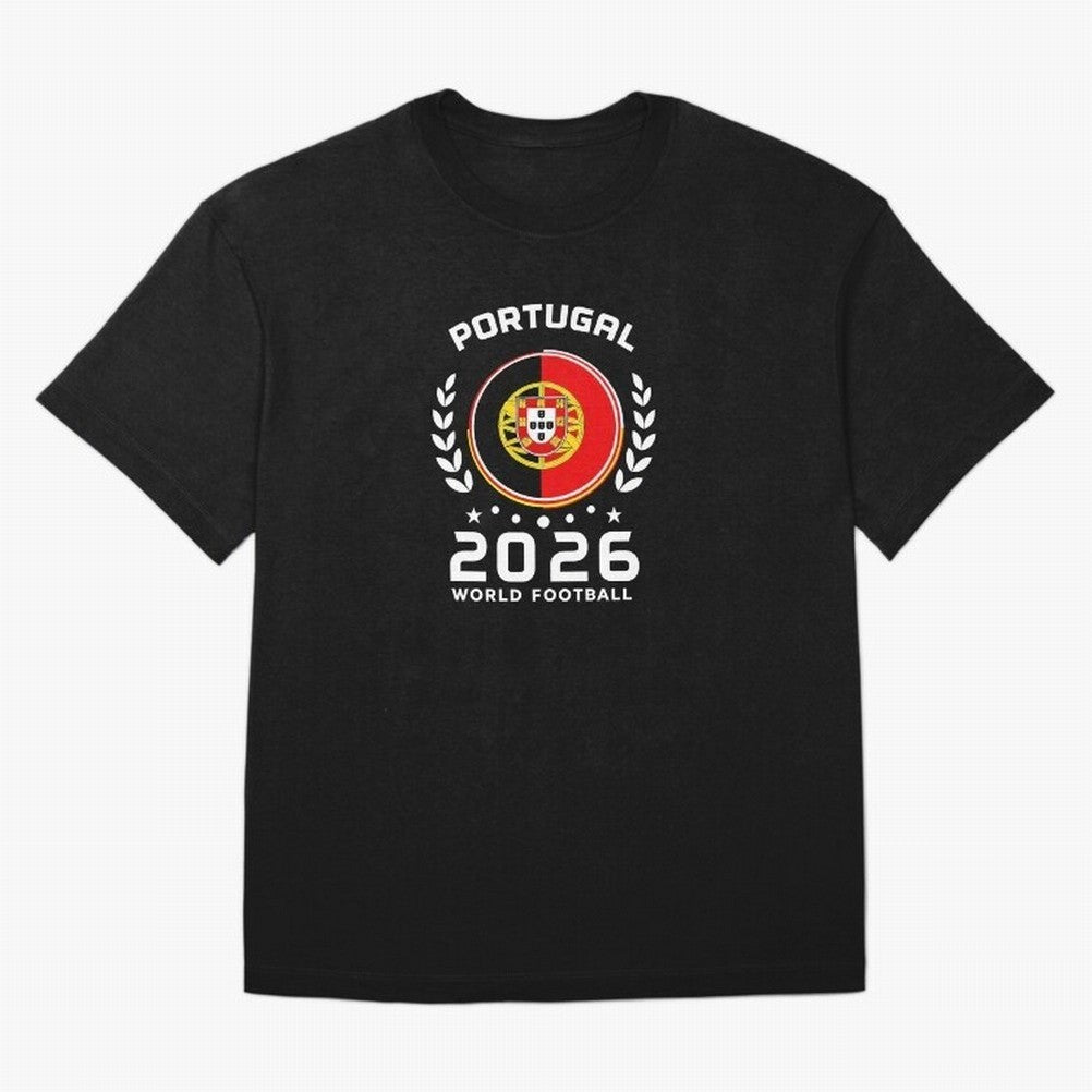 Portugal 2026 World Football Soccer Fan Design T-Shirt_87038236 Classic T-Shirt Get Ready for the FIFA World Cup 2026 Journey through Haaland Highlights, Germany Pride, Sports Nostalgia, International Competition, Famous Players and Unforgettable