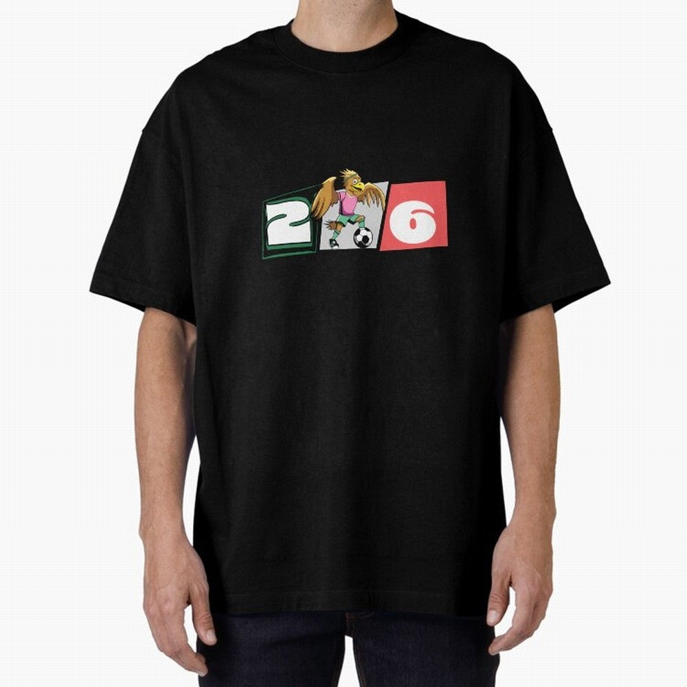 Mexico World Cup 2026 Horizontal T-Shirt_83569561 Classic T-Shirt Celebrate FIFA World Cup 2026 Spirit, with Portugal, Spain and Germany, Haaland, Game Day Rituals, Football Legends, Country Pride and the Road to the Final; Great for Watch Parties,