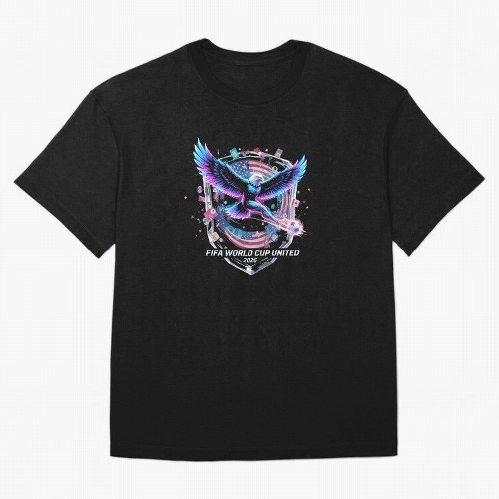 FIFA World Cup 2026 United Eagle Soccer Art T-Shirt_86867742 Classic T-Shirt Bring World Football Passion into FIFA World Cup 2026 Group Stage Spirit, Filled with France, Haaland, Global Supporter Spirit, Legendary Goals, National Colors and