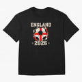 Front Print England Soccer World Cup 2026 - English Fan Gift T-Shirt_84562392 Classic T-Shirt Follow the Final Road of Match Day Hype around FIFA World Cup 2026 Group Stage, CR7, Argentina and Brazil, Supporter Pride, Iconic Celebrations, Legendary
