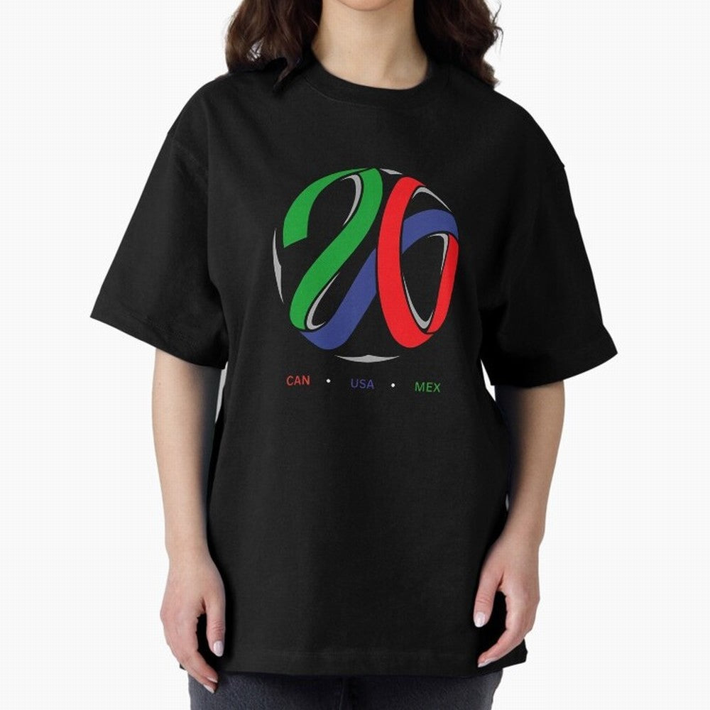 FIFA World Cup 2026 T-Shirt_83870360 Classic T-Shirt Celebrate Fan Culture around FIFA World Cup 2026 Group Stage for Fans of Cristiano Ronaldo and Argentina and Brazil, Bringing Soccer Culture, Superstar Moments, National Team Dreams and