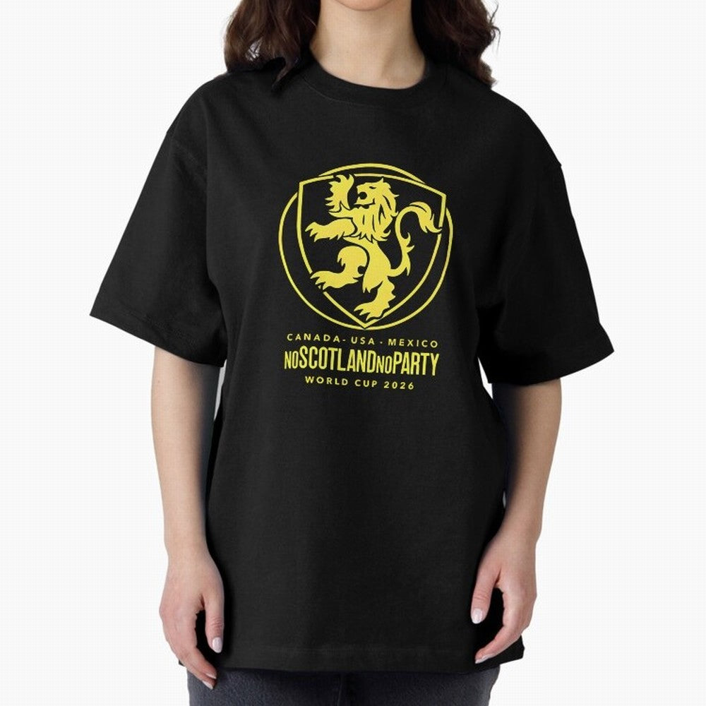 Scotland World Cup 2026 No Scotland No Party T-Shirt_83987455 Classic T-Shirt Bring Match Day Fire to FIFA World Cup 2026 USA Canada Mexico Inspired by Mbappe and Neymar, England Energy, Retro Football Energy, Iconic Rivalries, Trophy Chase Drama