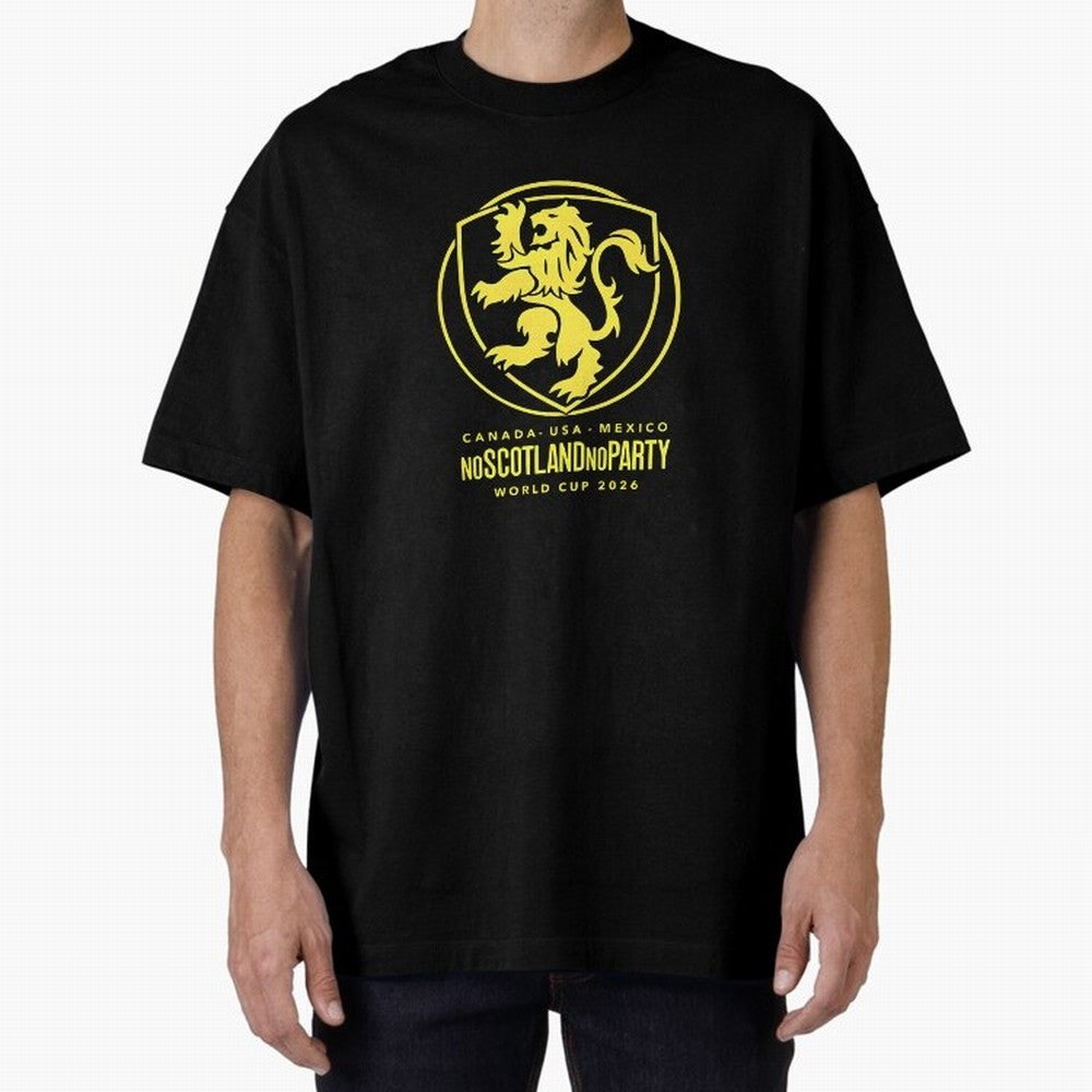Scotland World Cup 2026 No Scotland No Party T-Shirt_83987455 Classic T-Shirt Bring Match Day Fire to FIFA World Cup 2026 USA Canada Mexico Inspired by Mbappe and Neymar, England Energy, Retro Football Energy, Iconic Rivalries, Trophy Chase Drama