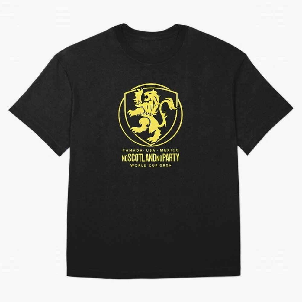 Scotland World Cup 2026 No Scotland No Party T-Shirt_83987455 Classic T-Shirt Get Ready for FIFA World Cup 2026 Group Stage Celebrating CR7, Portugal, Spain and Germany Energy, Stadium Memories, Football Loyalty, International Chants and
