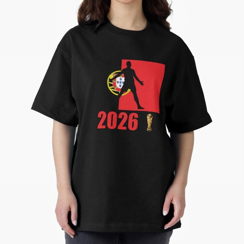 Portugal World Cup 2026 T-Shirt_84815867 Classic T-Shirt Join Supporters Worldwide for Match Day Hype around FIFA World Cup 2026 USA Canada Mexico, Haaland and Mbappe, France, Sports Nostalgia, International Competition, Famous Players and