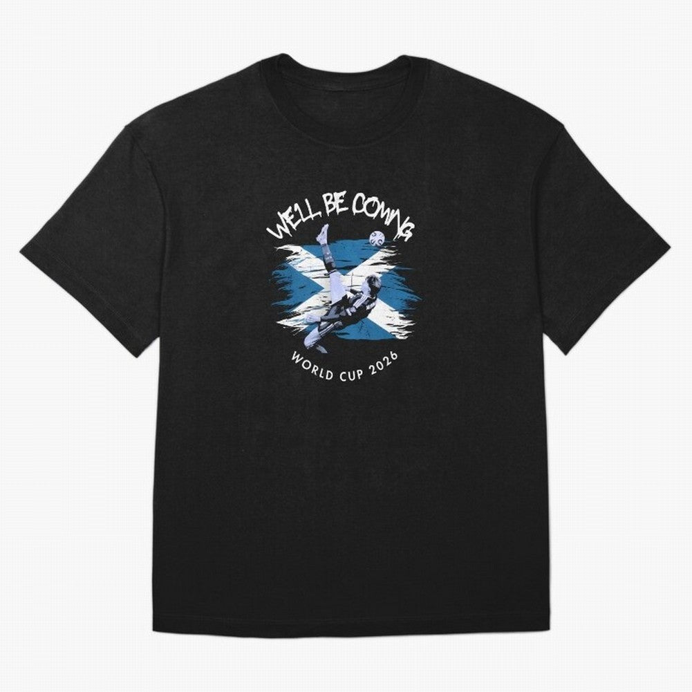 We'll be coming 2026 - Tartan Army Returns T-Shirt_83870751 Classic T-Shirt Support the FIFA World Cup 2026 Journey through Cristiano Ronaldo, Haaland and CR7 Highlights, England, France and Netherlands Pride, Goal Celebration Energy, Supporter