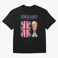 World Cup 2026, IMG 029, ENGLAND 001 Classic T-Shirt Show Your Stadium Side during Global Football Passion for FIFA World Cup 2026 Group Stage, Connected to Messi, Neymar and Mbappe, Argentina, France and Brazil, Match Day Excitement, Supporter
