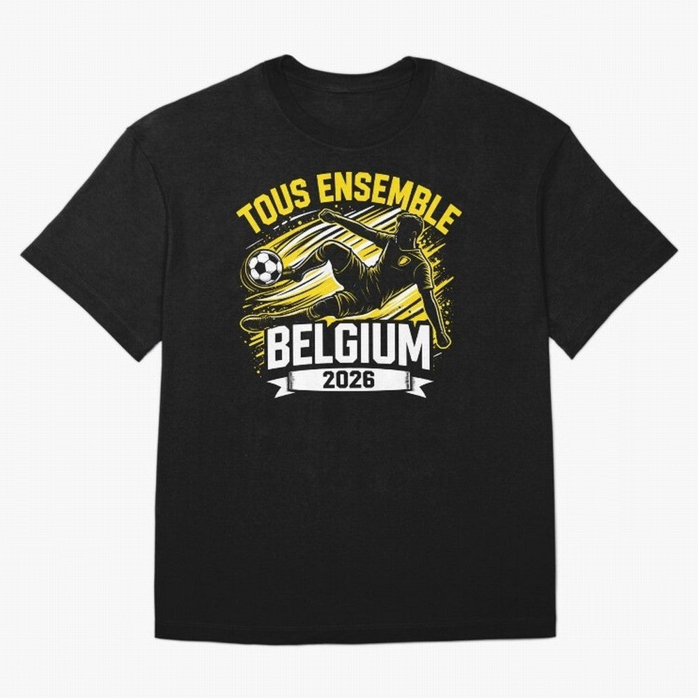 Belgium Fan Art World Cup 2026 Classic T-Shirt Bring Stadium Energy to FIFA World Cup 2026 Inspired by Neymar, Haaland and Cristiano Ronaldo, England, France and Netherlands Energy, Champion Mindset, Group Stage Buzz, Knockout Tension and