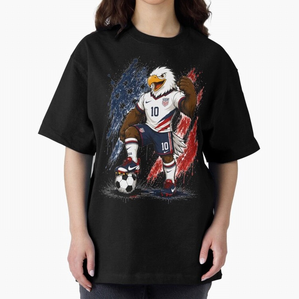USA World Cup Classic T-Shirt Celebrate Fan Culture around Global Football Passion for FIFA World Cup 2026, Centered on Messi, Argentina and Brazil, Global Supporter Spirit, Legendary Goals, National Colors and Tournament Celebration; Great for