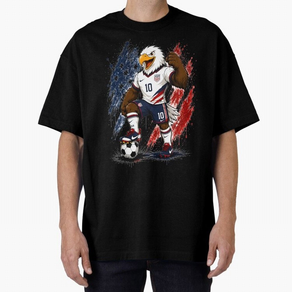 USA World Cup Classic T-Shirt Celebrate Fan Culture around Global Football Passion for FIFA World Cup 2026, Centered on Messi, Argentina and Brazil, Global Supporter Spirit, Legendary Goals, National Colors and Tournament Celebration; Great for