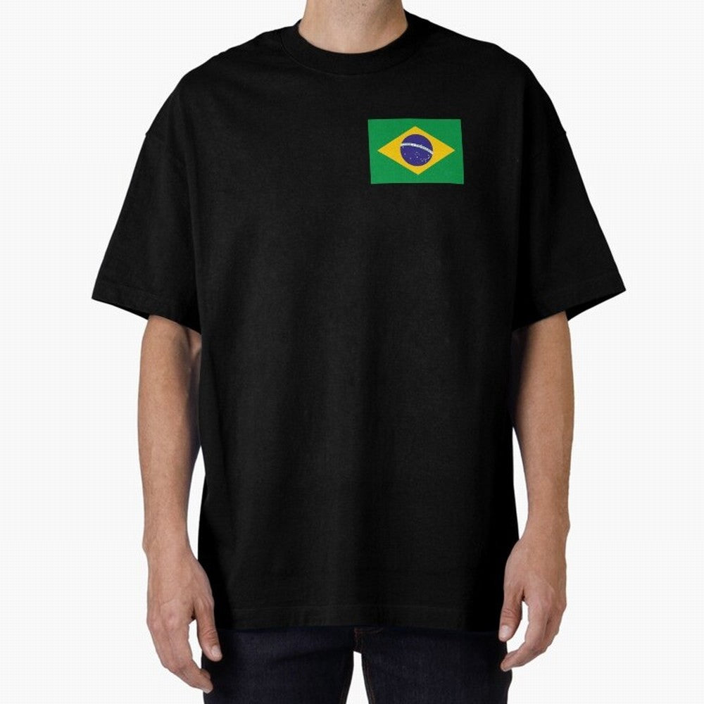 Brazil Flag Classic T-Shirt Back Your Heroes with FIFA World Cup 2026 Built around Messi, Argentina Energy, Football Festival Excitement, Trophy Ambitions, Country Rivalries and Star Player Buzz; Great for Supporters Who Love Legendary Players,