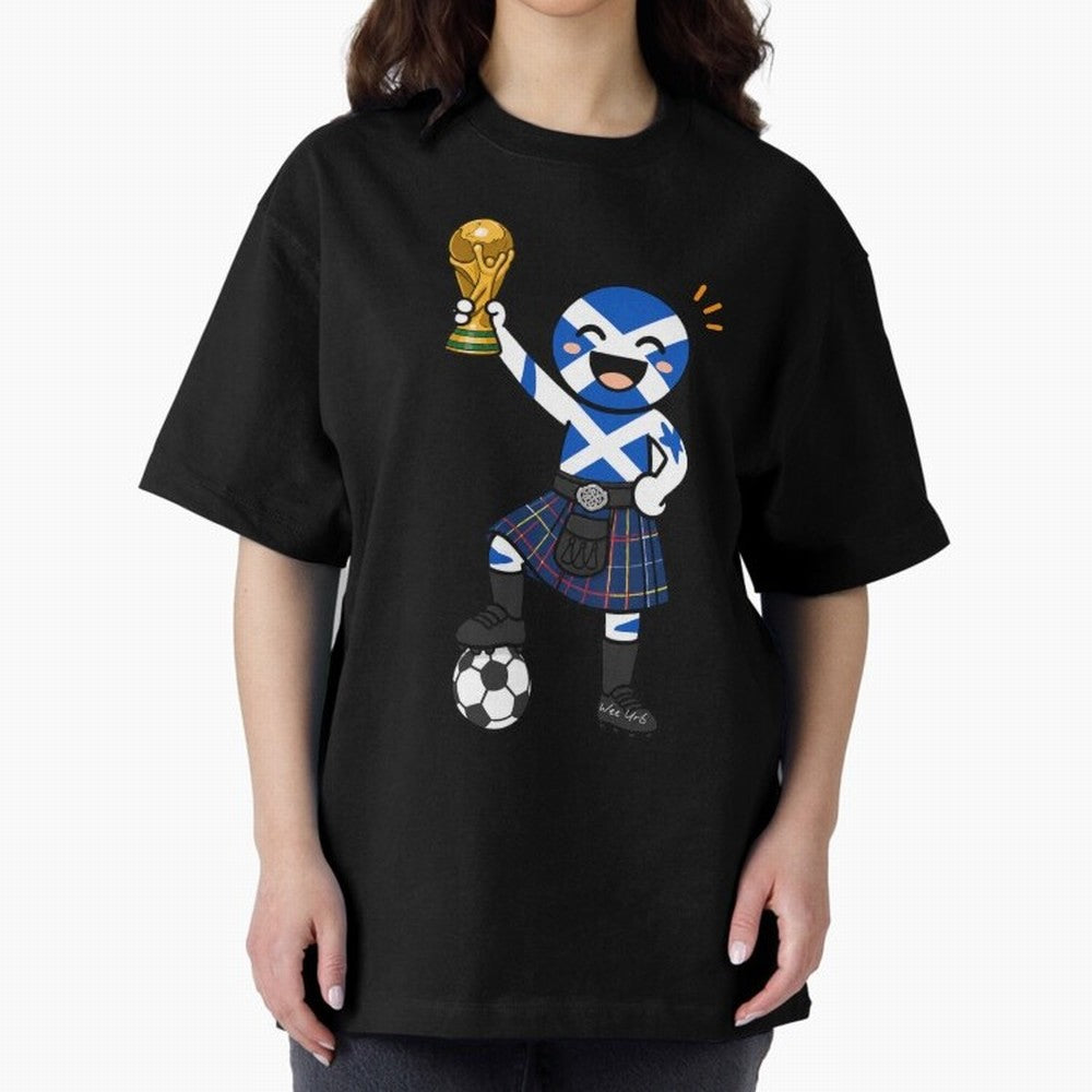 Wee Urb World Cup Classic T-Shirt Celebrate Fan Culture around Global Football Passion for FIFA World Cup 2026 USA Canada Mexico, Made for Neymar, Haaland and Cristiano Ronaldo, France and Portugal, Match Day Excitement, Supporter Culture, Golden