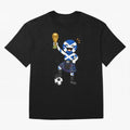 Wee Urb World Cup Classic T-Shirt Celebrate Fan Culture around Global Football Passion for FIFA World Cup 2026 USA Canada Mexico, Made for Neymar, Haaland and Cristiano Ronaldo, France and Portugal, Match Day Excitement, Supporter Culture, Golden