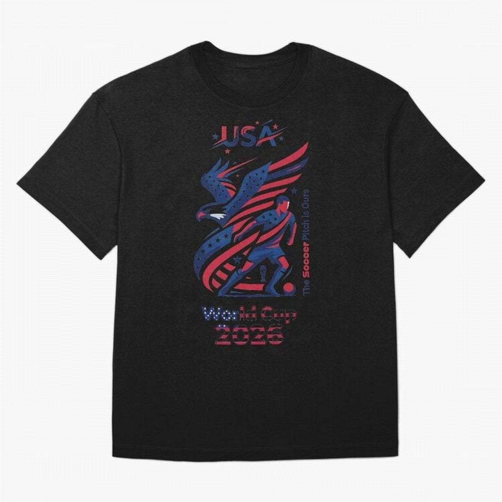 USA Soccer Shirt 2026 - Heritage Eagle World Cup Fan Tee - Premium Gildan Softstyle Unisex Football T-Shirt - United States Supporter Gear Classic T-Shirt Back Your Heroes with Match Day Hype around FIFA World Cup 2026 USA Canada Mexico, CR7 and