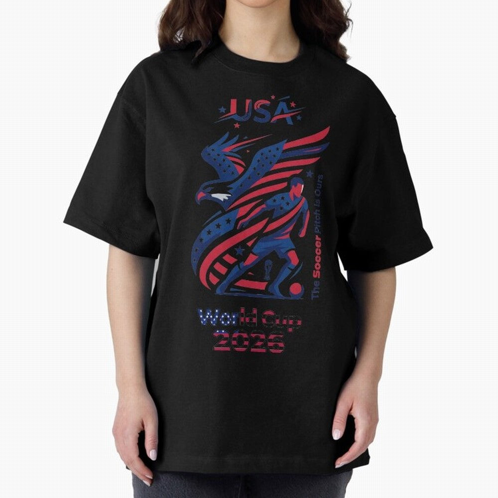 USA Soccer Shirt 2026 - Heritage Eagle World Cup Fan Tee - Premium Gildan Softstyle Unisex Football T-Shirt - United States Supporter Gear Classic T-Shirt Back Your Heroes with Match Day Hype around FIFA World Cup 2026 USA Canada Mexico, CR7 and
