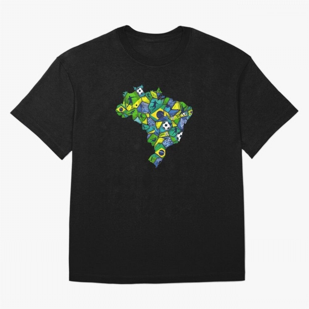 Brazil - World Cup 2026 Classic T-Shirt Carry the Colors and Pride of Global Football Passion for FIFA World Cup 2026, Connected to Mbappe and Neymar, France and Portugal, Match Day Excitement, Supporter Culture, Golden Goals and Global Football